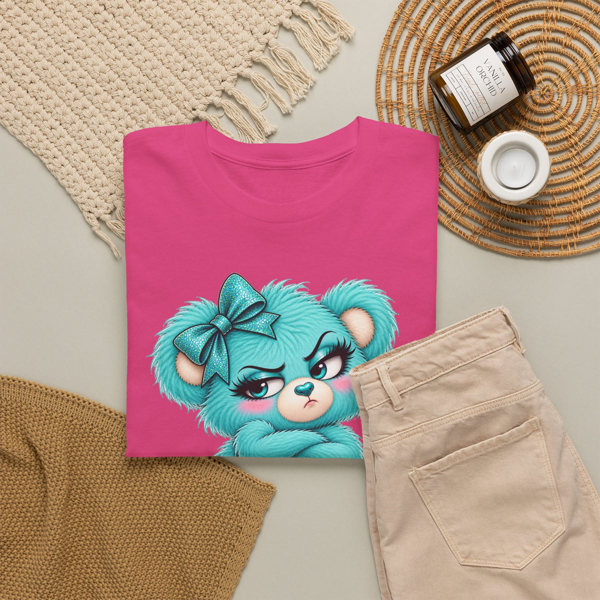 MooStache Sassy Bear Unisex Tee | Absolutely Not Bear