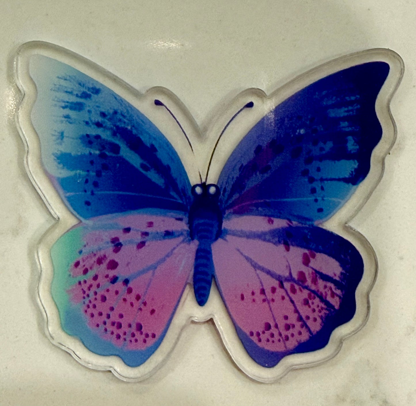 Purple Butterfly Acrylic Creations