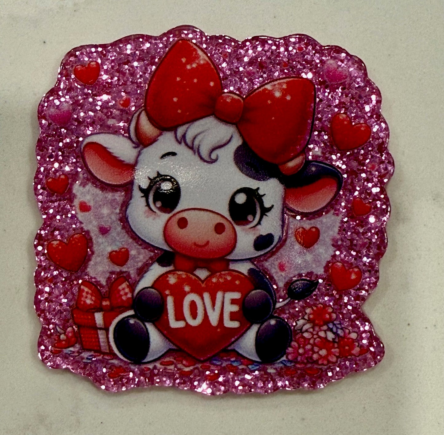 Cow Love Acrylic Creations