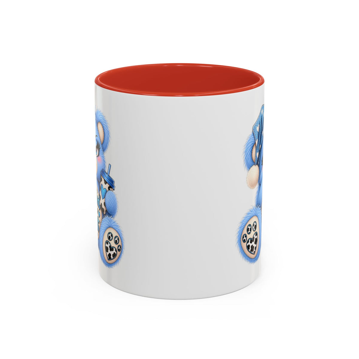 MooStache Sassy Bear Mug | Too Tired Bear