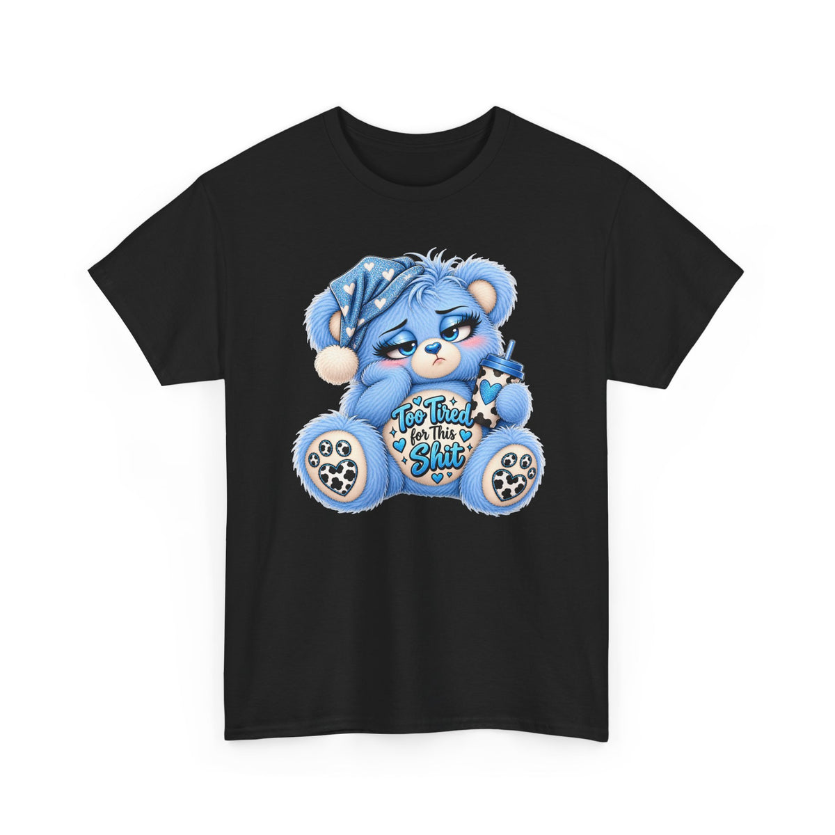 Copy of MooStache Sassy Bear Unisex Tee |  Twatwaffle Bear