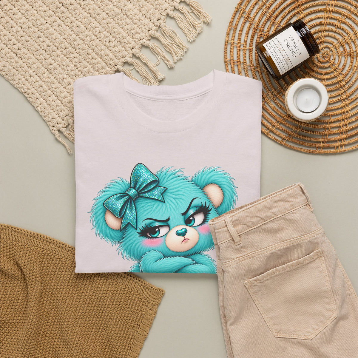 MooStache Sassy Bear Unisex Tee | Absolutely Not Bear