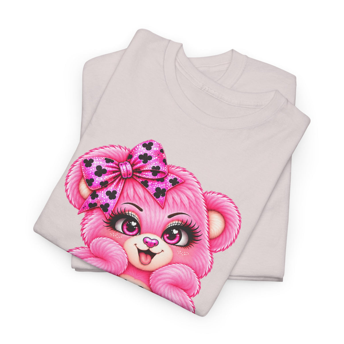 MooStache Sassy Bear Unisex Tee |  Twatwaffle Bear