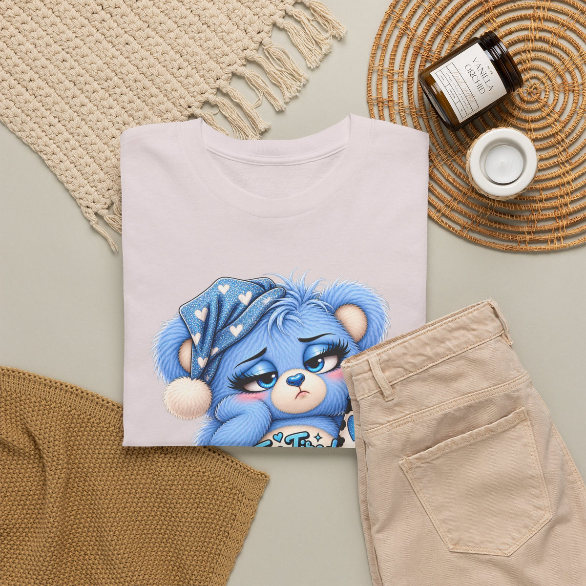 Copy of MooStache Sassy Bear Unisex Tee |  Twatwaffle Bear