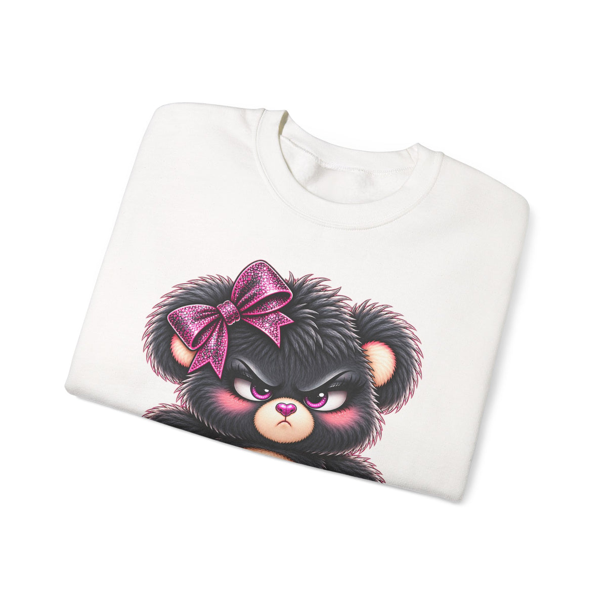 MooStache Sassy Bear Sweatshirt | FAFO Bear