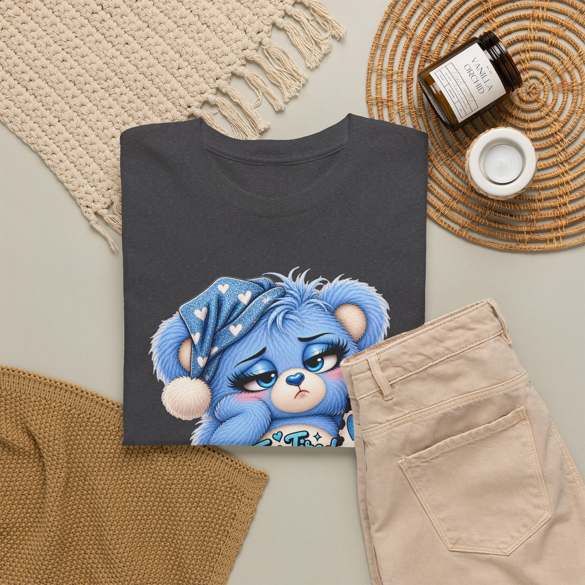 Copy of MooStache Sassy Bear Unisex Tee |  Twatwaffle Bear