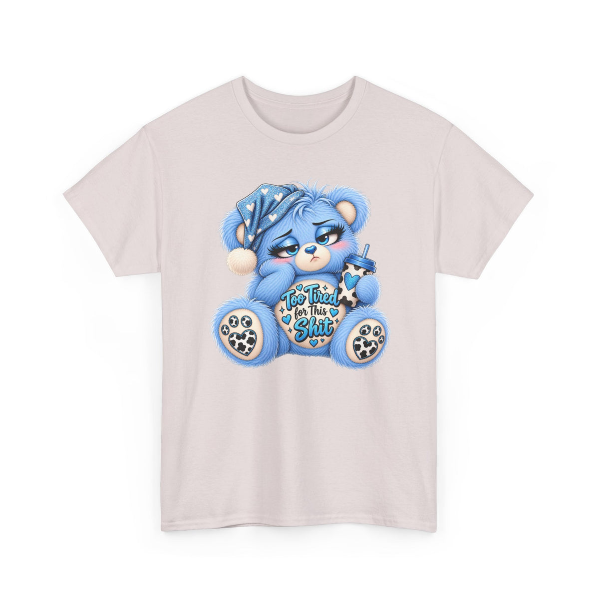 Copy of MooStache Sassy Bear Unisex Tee |  Twatwaffle Bear