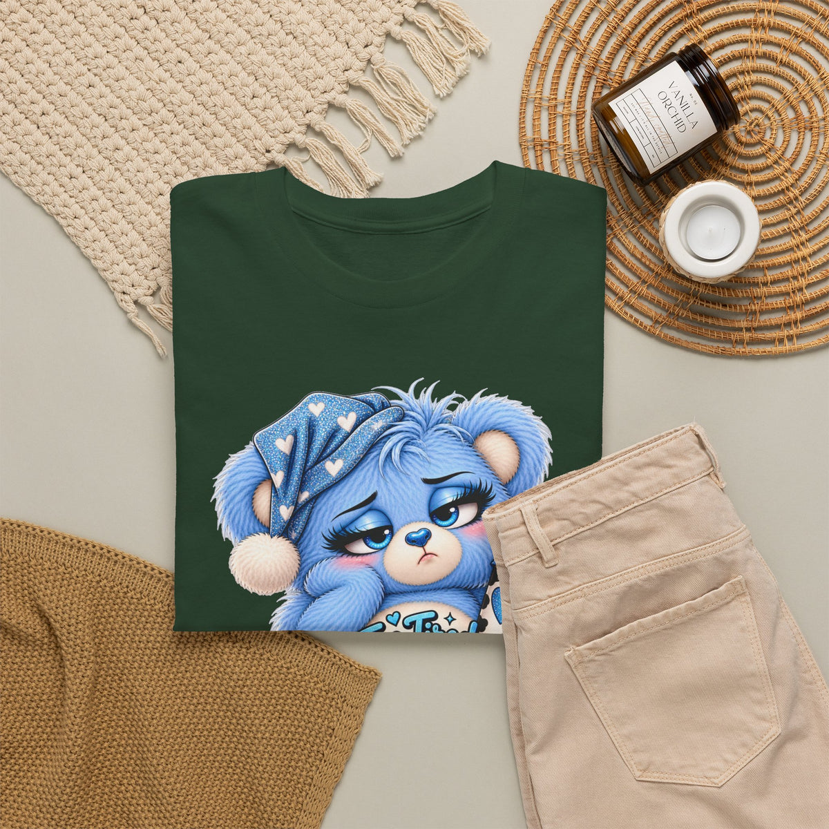 Copy of MooStache Sassy Bear Unisex Tee |  Twatwaffle Bear