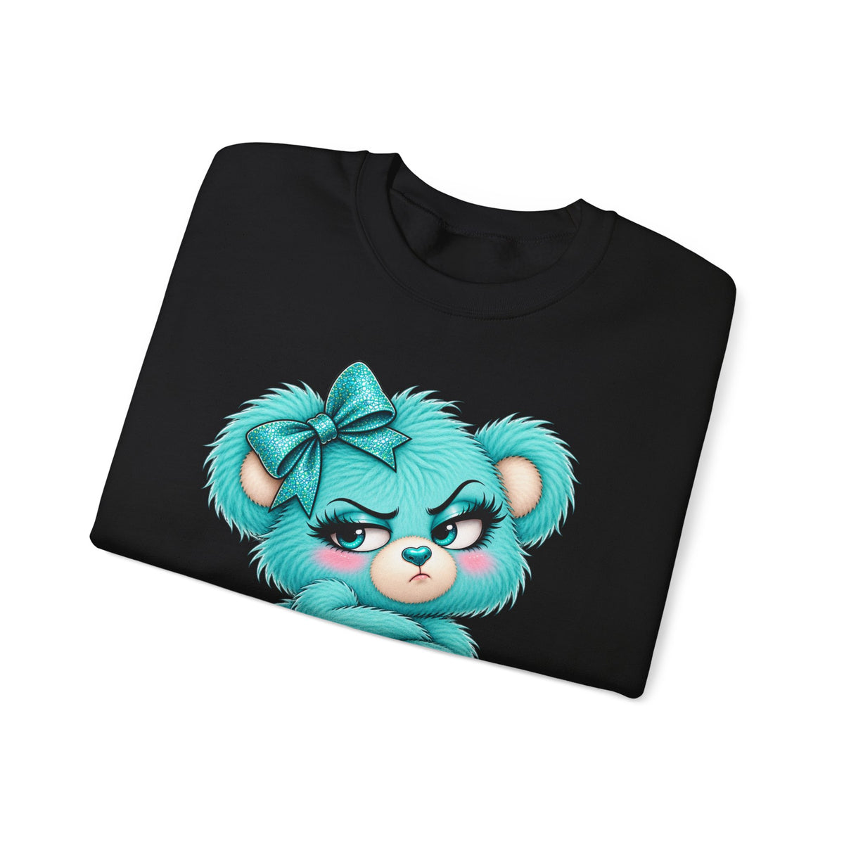 MooStache Sassy Bear Sweatshirt | Absolutely F*cking Not Bear