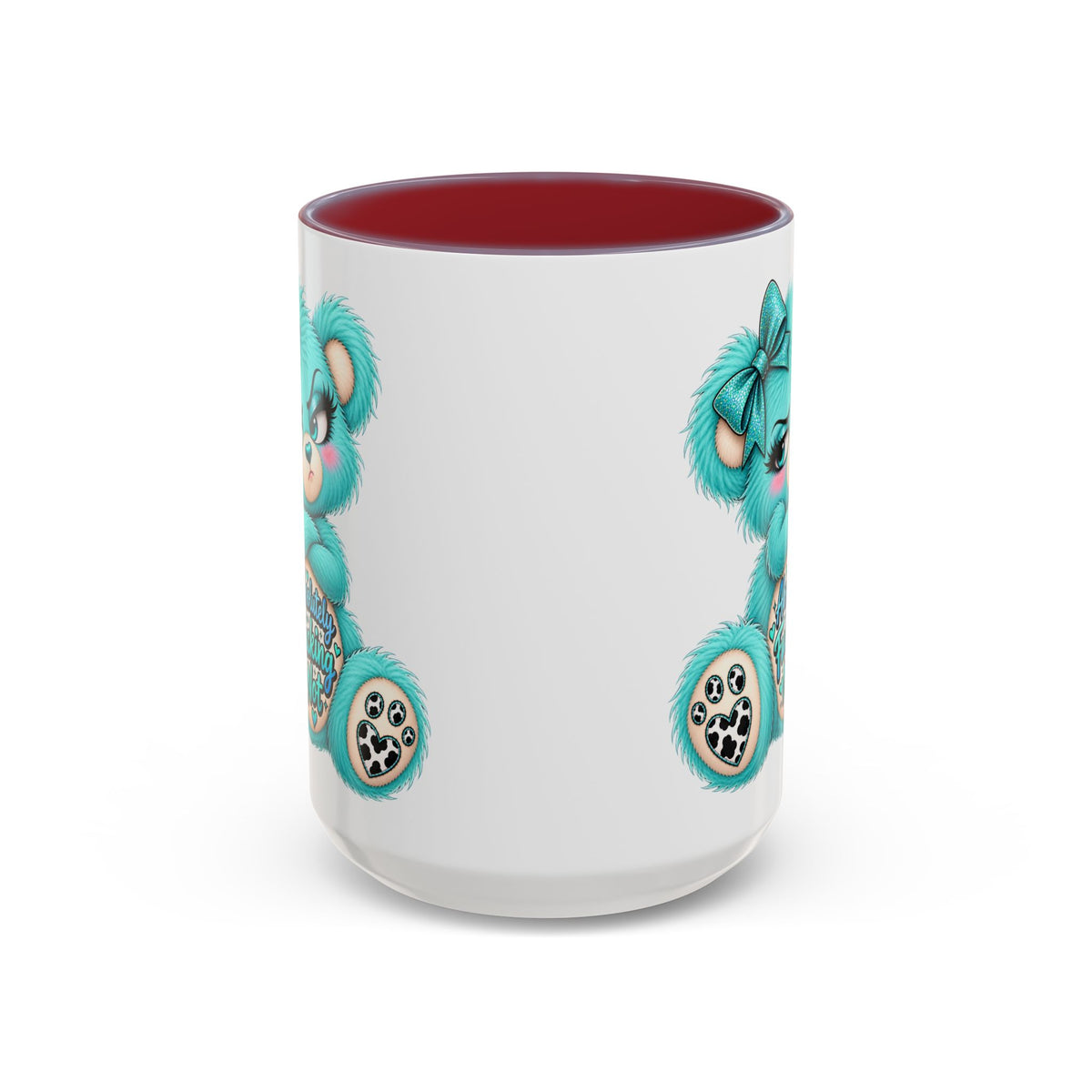 MooStache Sassy Bear Mug | Absolutely F*cking Not Bear