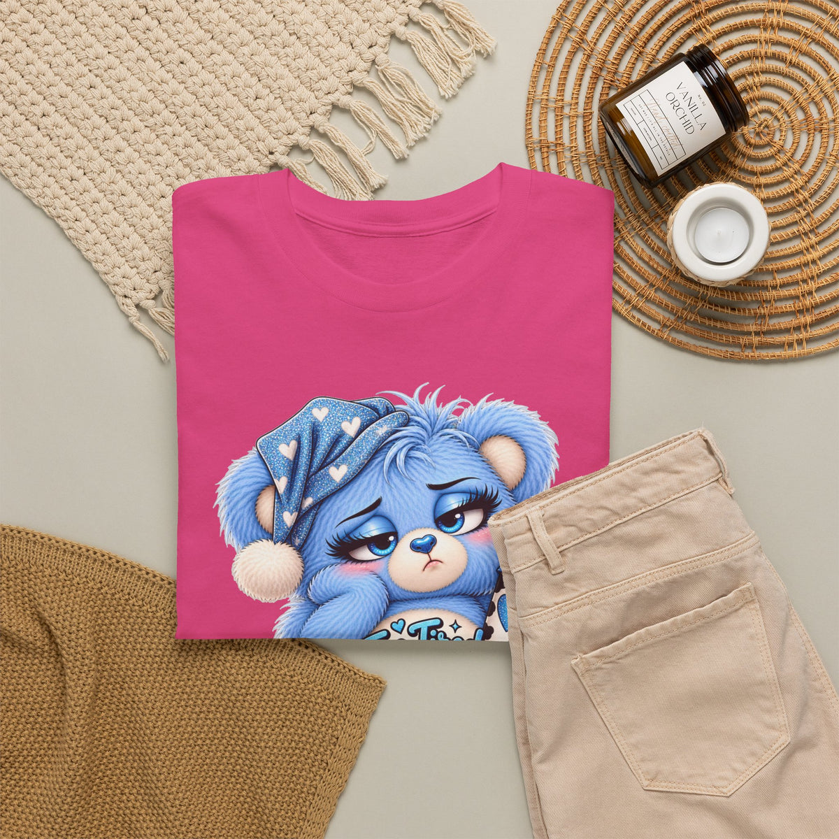 Copy of MooStache Sassy Bear Unisex Tee |  Twatwaffle Bear