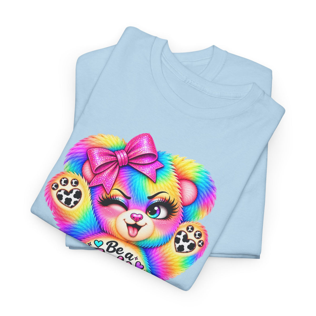 MooStache Sassy Bear Unisex Tee | Nice Human Bear