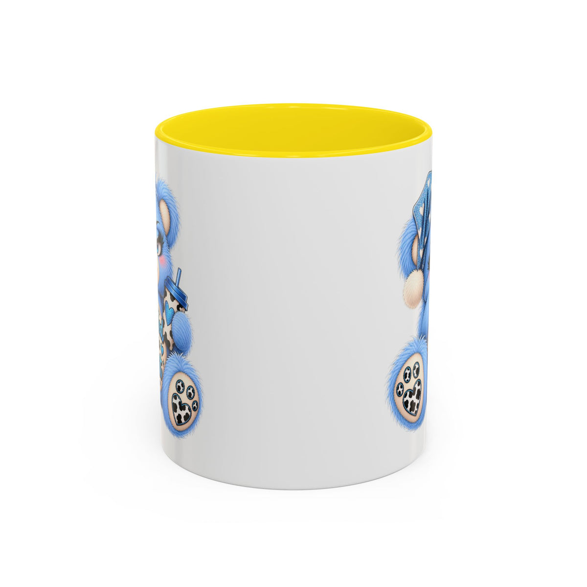 MooStache Sassy Bear Mug | Too Tired Bear