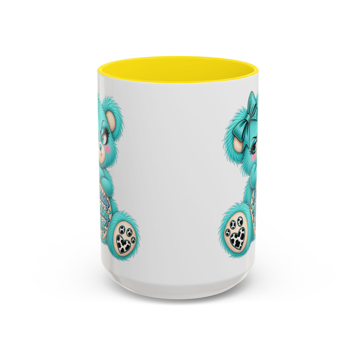 MooStache Sassy Bear Mug | Absolutely F*cking Not Bear