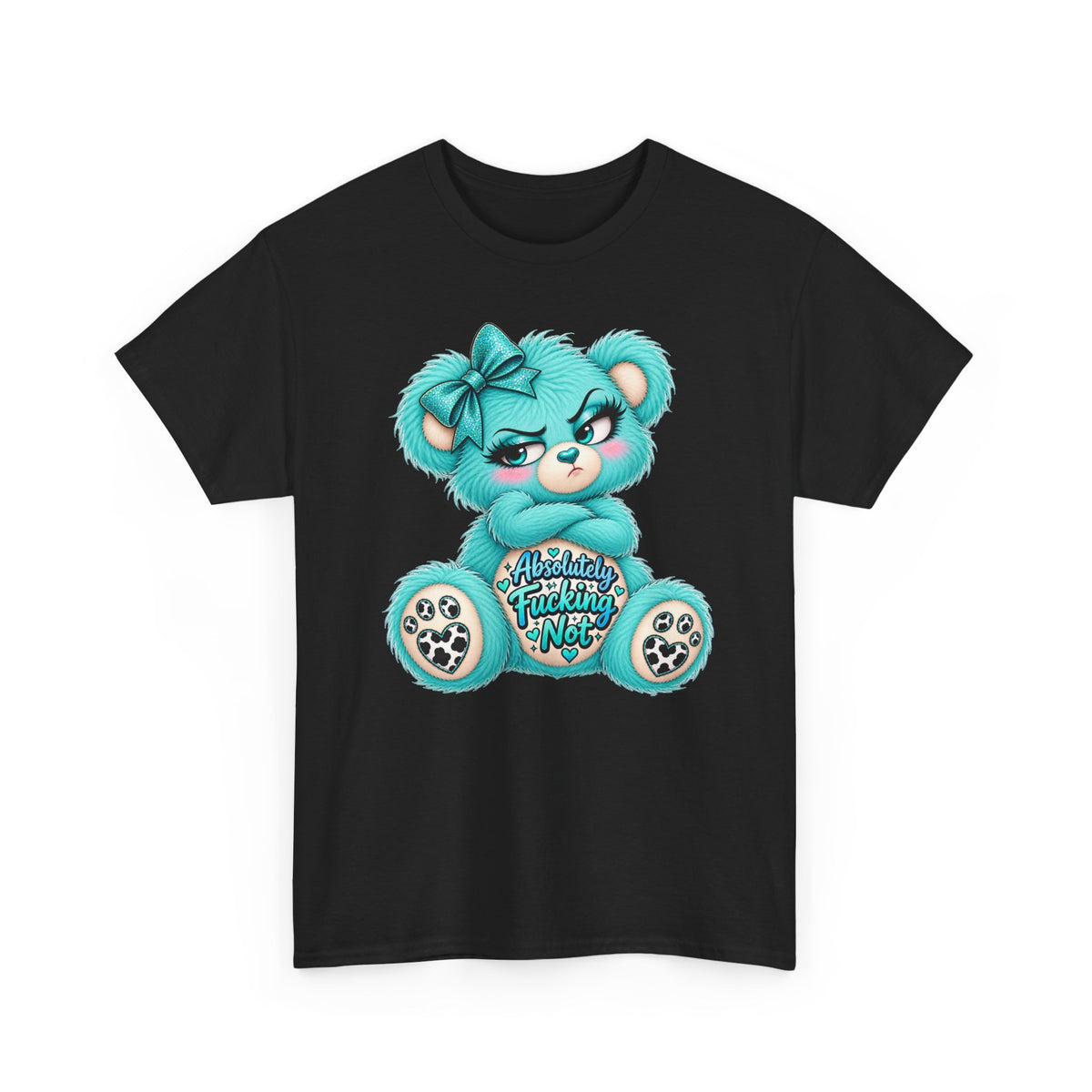 MooStache Sassy Bear Unisex Tee | Absolutely Not Bear