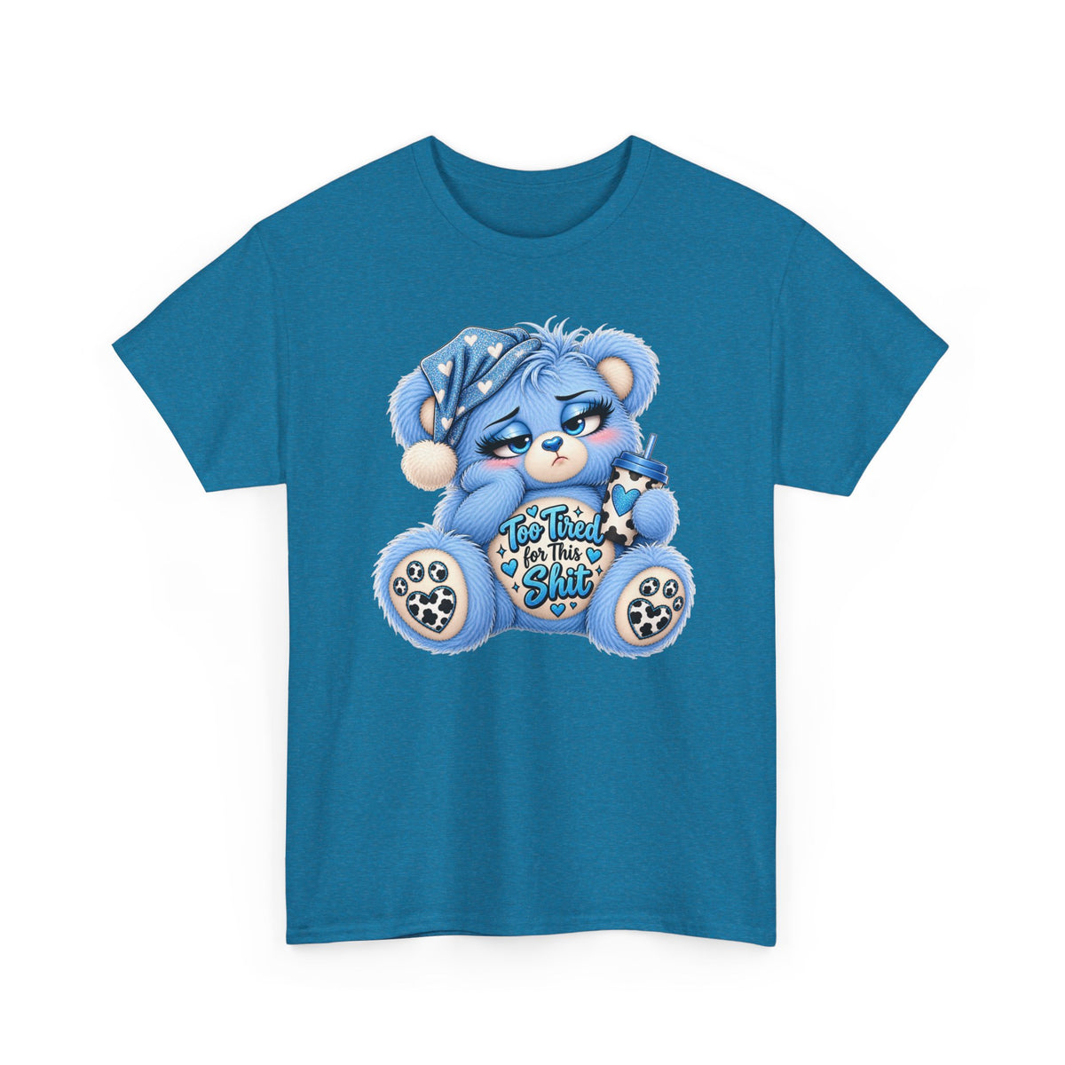 Copy of MooStache Sassy Bear Unisex Tee |  Twatwaffle Bear
