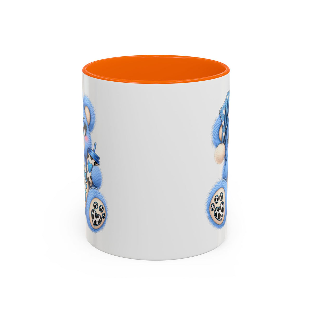 MooStache Sassy Bear Mug | Too Tired Bear