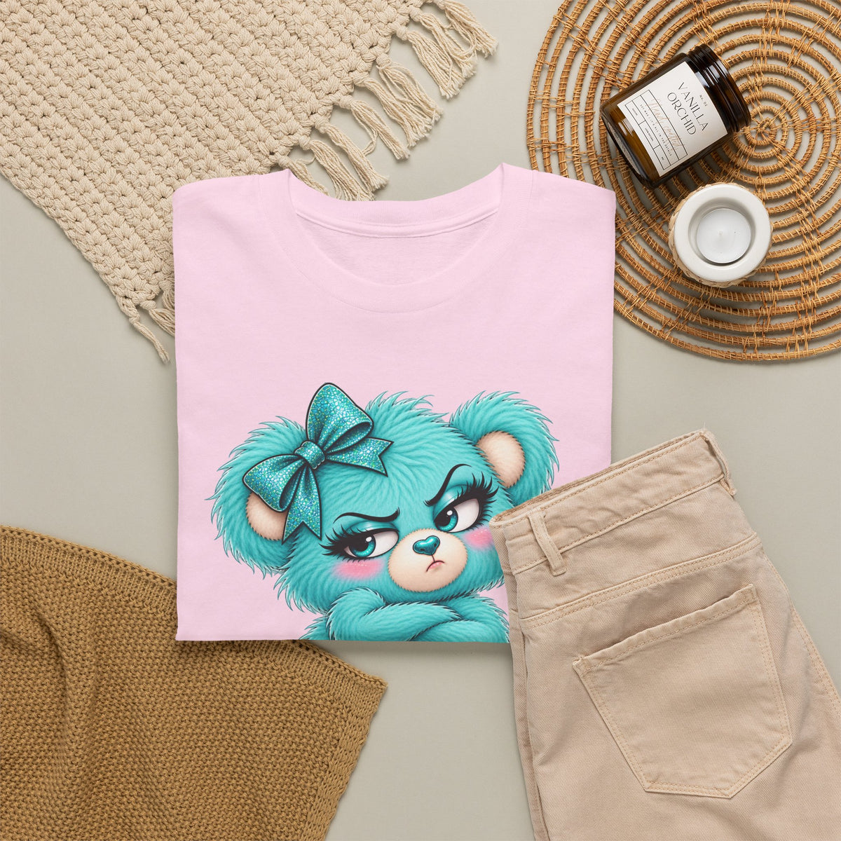 MooStache Sassy Bear Unisex Tee | Absolutely Not Bear