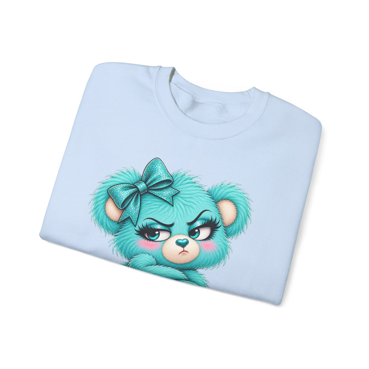 MooStache Sassy Bear Sweatshirt | Absolutely F*cking Not Bear