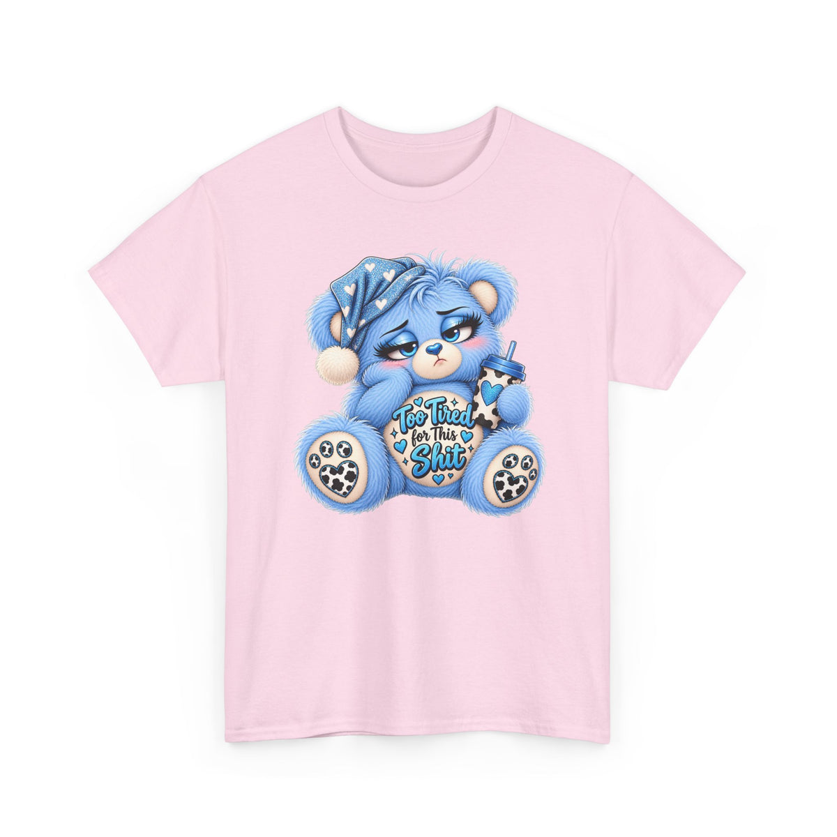 Copy of MooStache Sassy Bear Unisex Tee |  Twatwaffle Bear