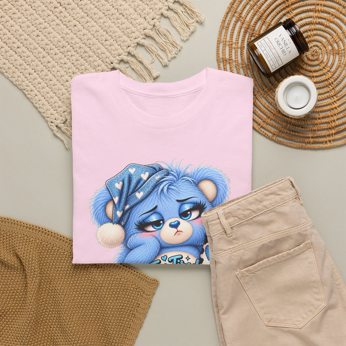 Copy of MooStache Sassy Bear Unisex Tee |  Twatwaffle Bear