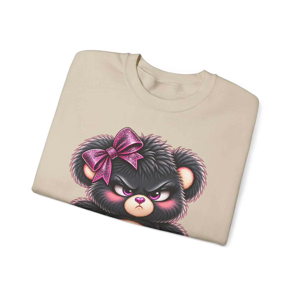 MooStache Sassy Bear Sweatshirt | FAFO Bear