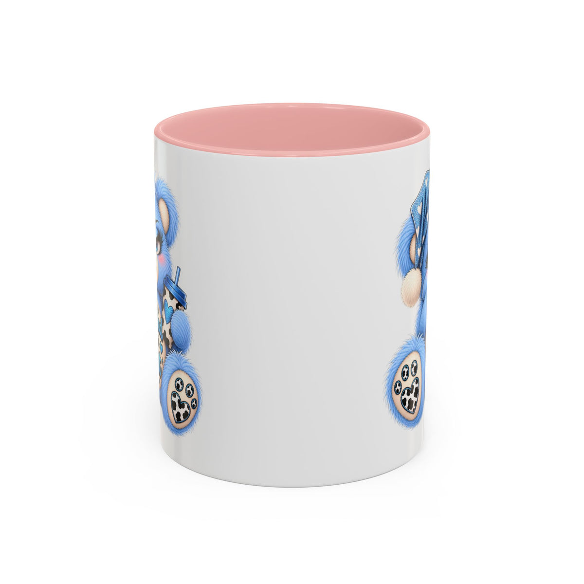 MooStache Sassy Bear Mug | Too Tired Bear