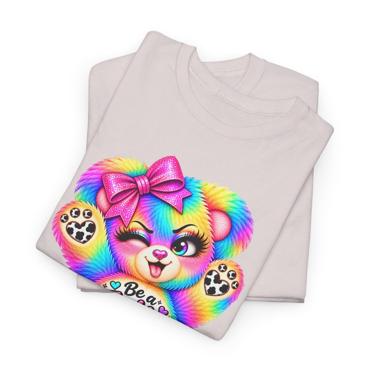 MooStache Sassy Bear Unisex Tee | Nice Human Bear