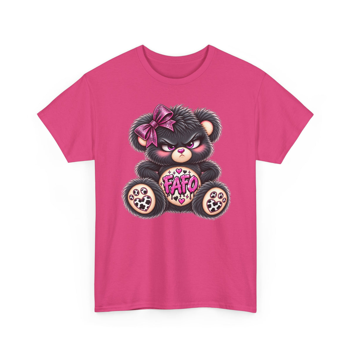 MooStache Sassy Bear Unisex Tee | FAFO Bear