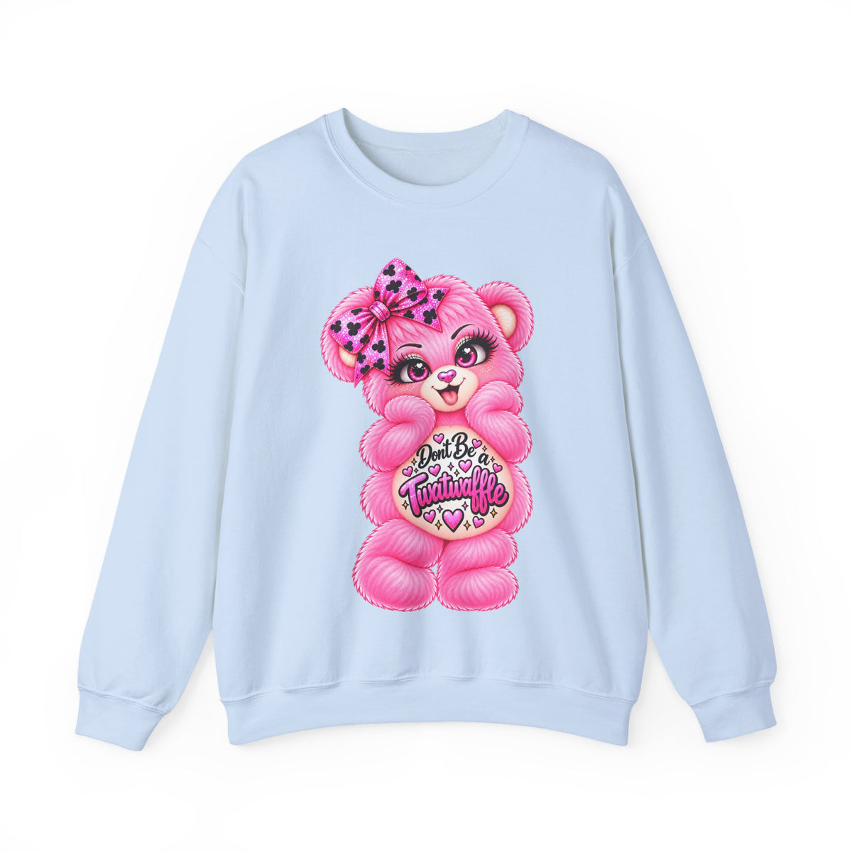 MooStache Sassy Bear Sweatshirt | Twatwaffle Bear