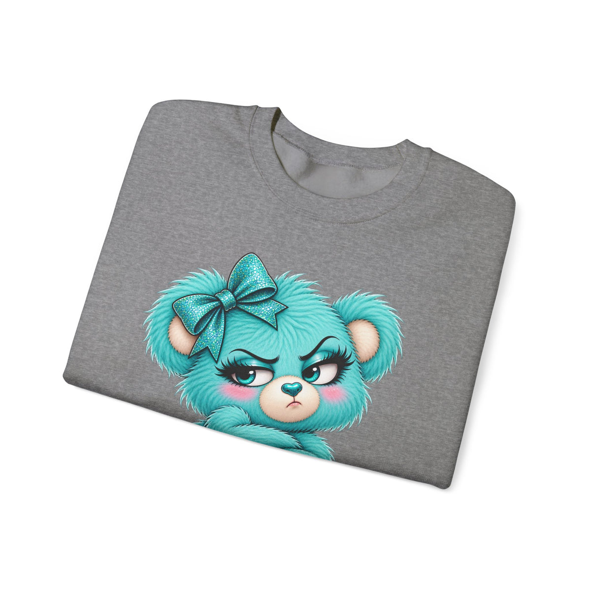 MooStache Sassy Bear Sweatshirt | Absolutely F*cking Not Bear