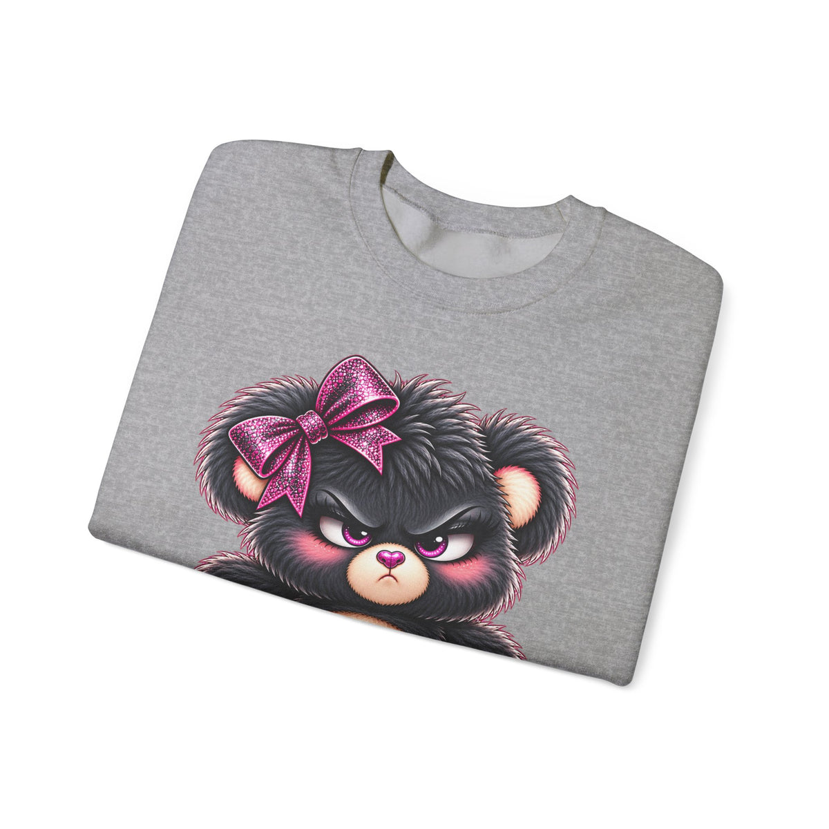 MooStache Sassy Bear Sweatshirt | FAFO Bear