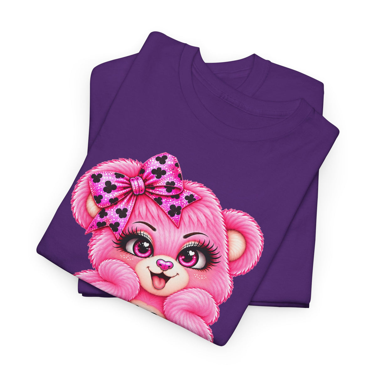 MooStache Sassy Bear Unisex Tee |  Twatwaffle Bear