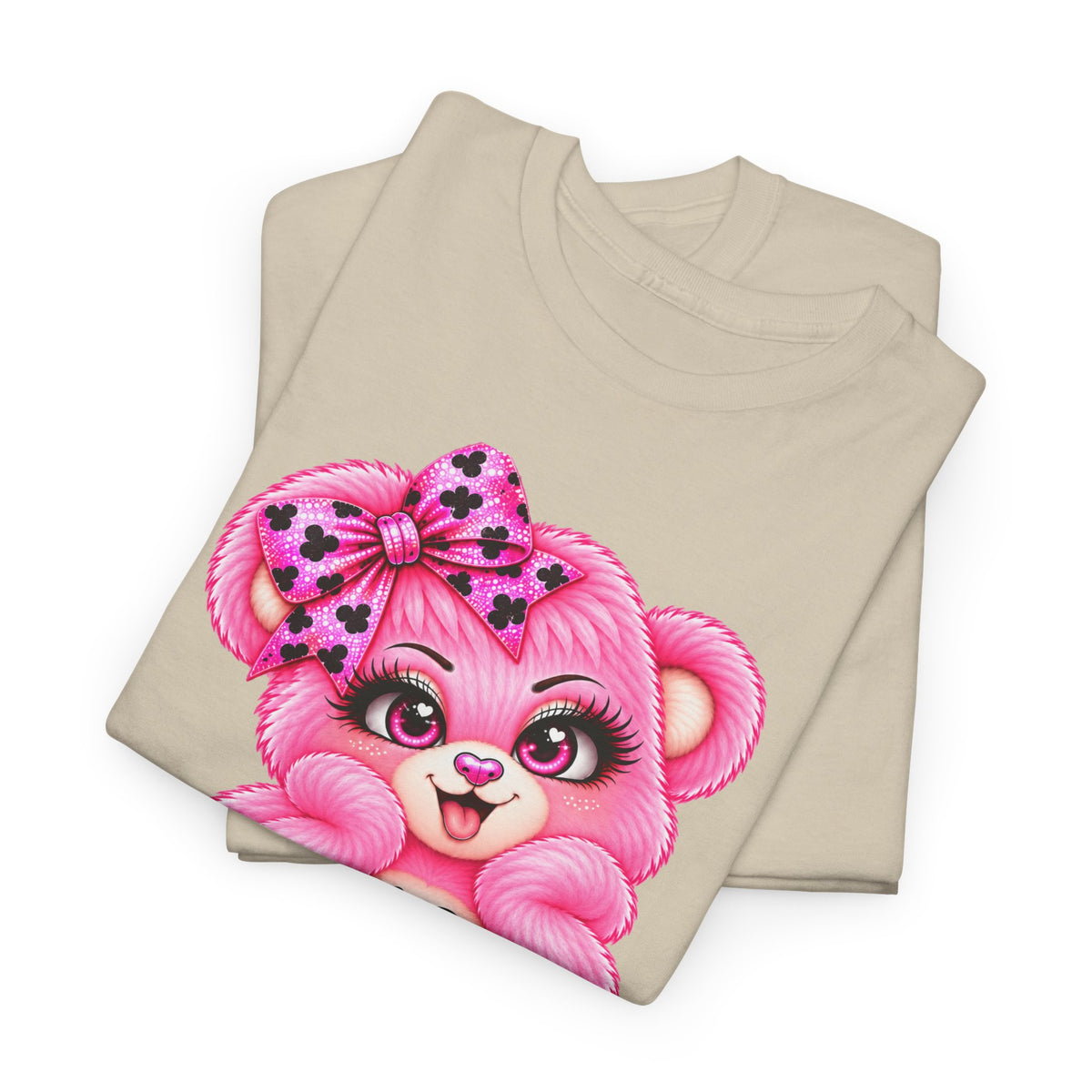 MooStache Sassy Bear Unisex Tee |  Twatwaffle Bear