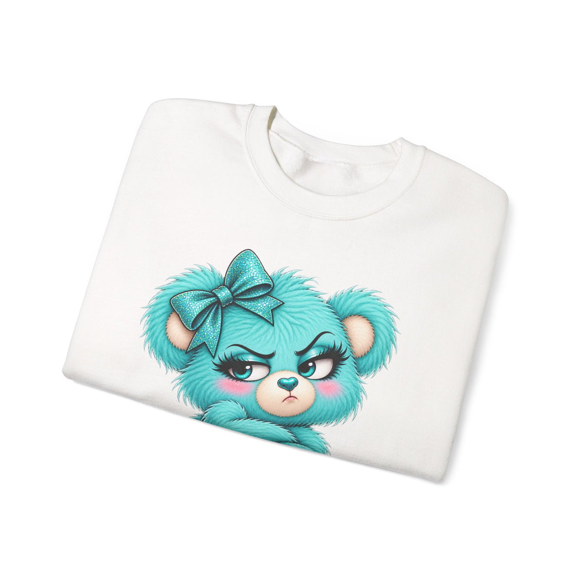 MooStache Sassy Bear Sweatshirt | Absolutely F*cking Not Bear