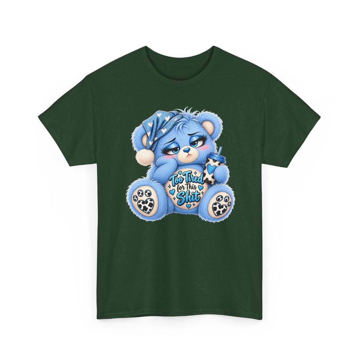 Copy of MooStache Sassy Bear Unisex Tee |  Twatwaffle Bear