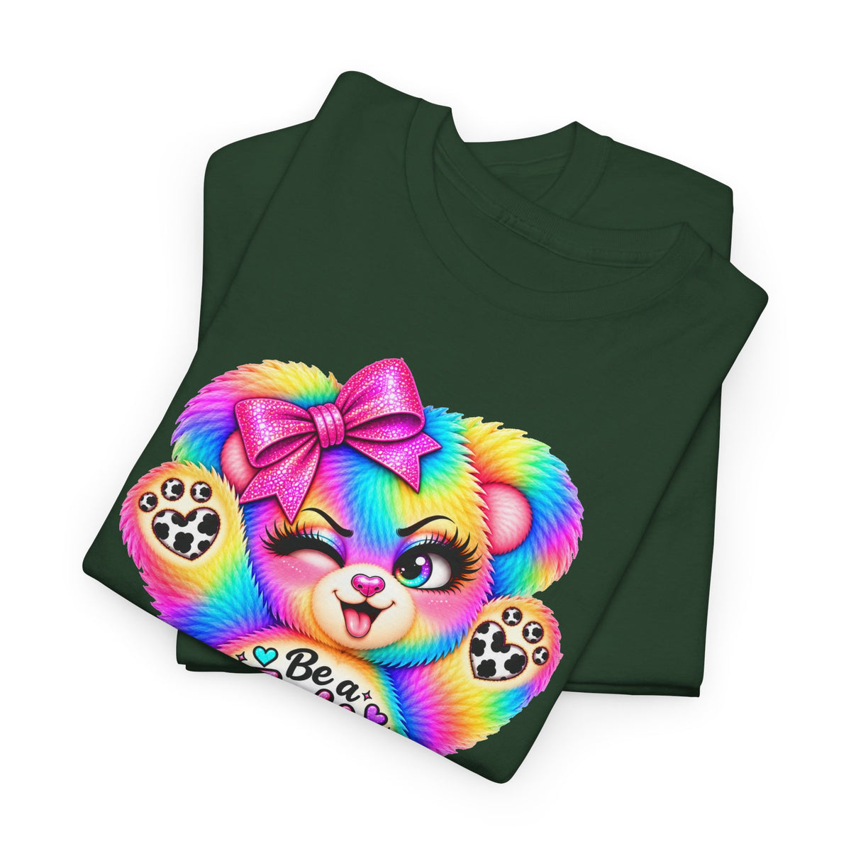 MooStache Sassy Bear Unisex Tee | Nice Human Bear