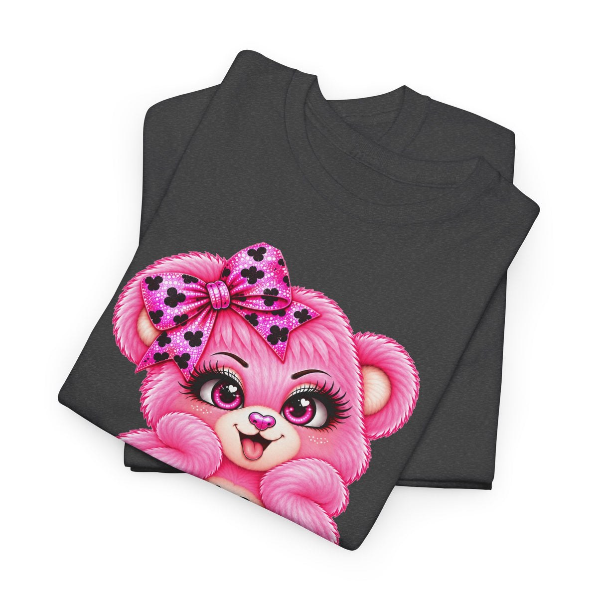 MooStache Sassy Bear Unisex Tee |  Twatwaffle Bear