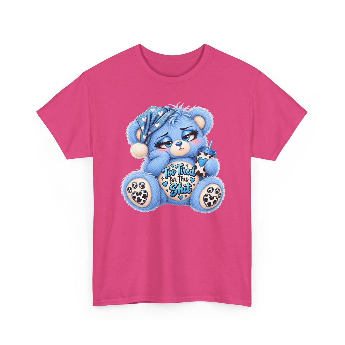 Copy of MooStache Sassy Bear Unisex Tee |  Twatwaffle Bear