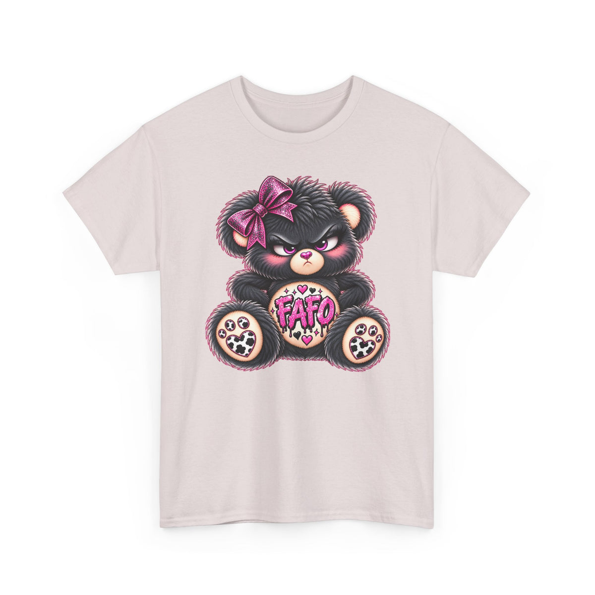 MooStache Sassy Bear Unisex Tee | FAFO Bear