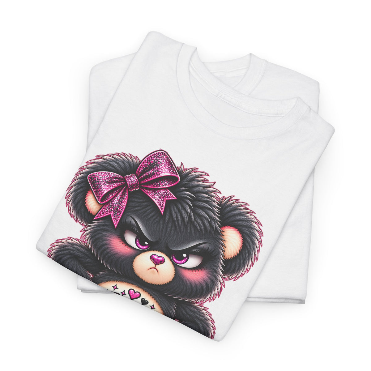 MooStache Sassy Bear Unisex Tee | FAFO Bear