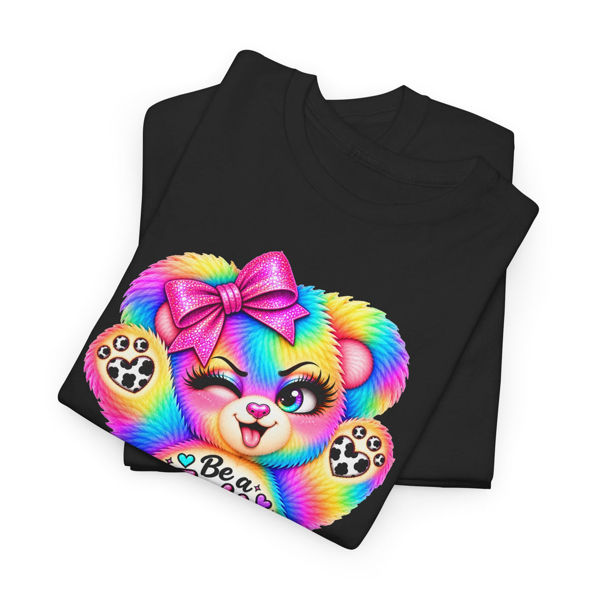 MooStache Sassy Bear Unisex Tee | Nice Human Bear