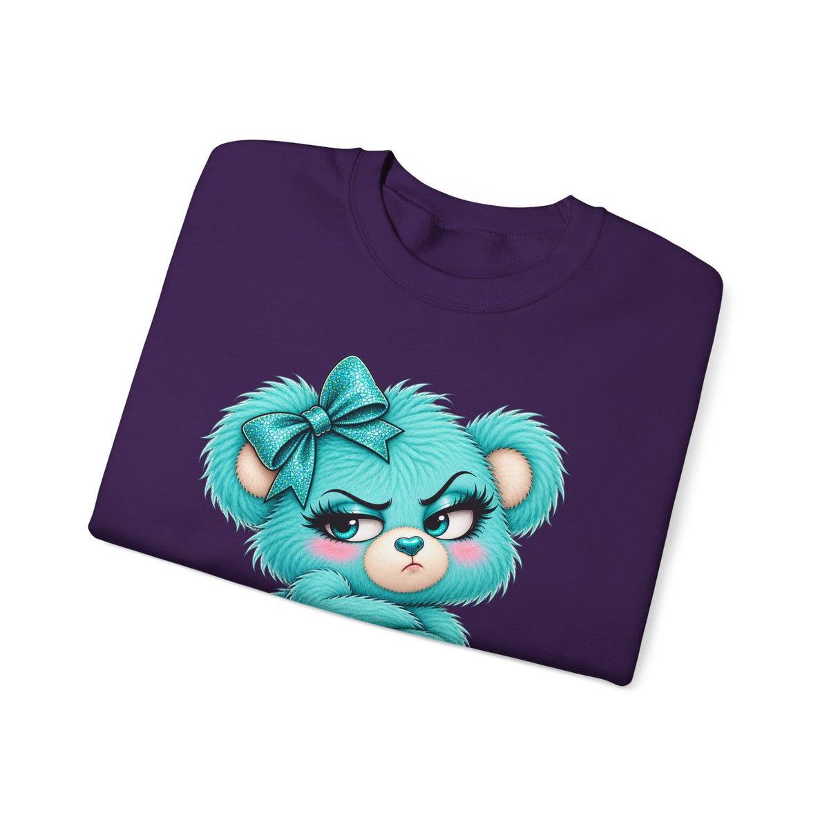 MooStache Sassy Bear Sweatshirt | Absolutely F*cking Not Bear