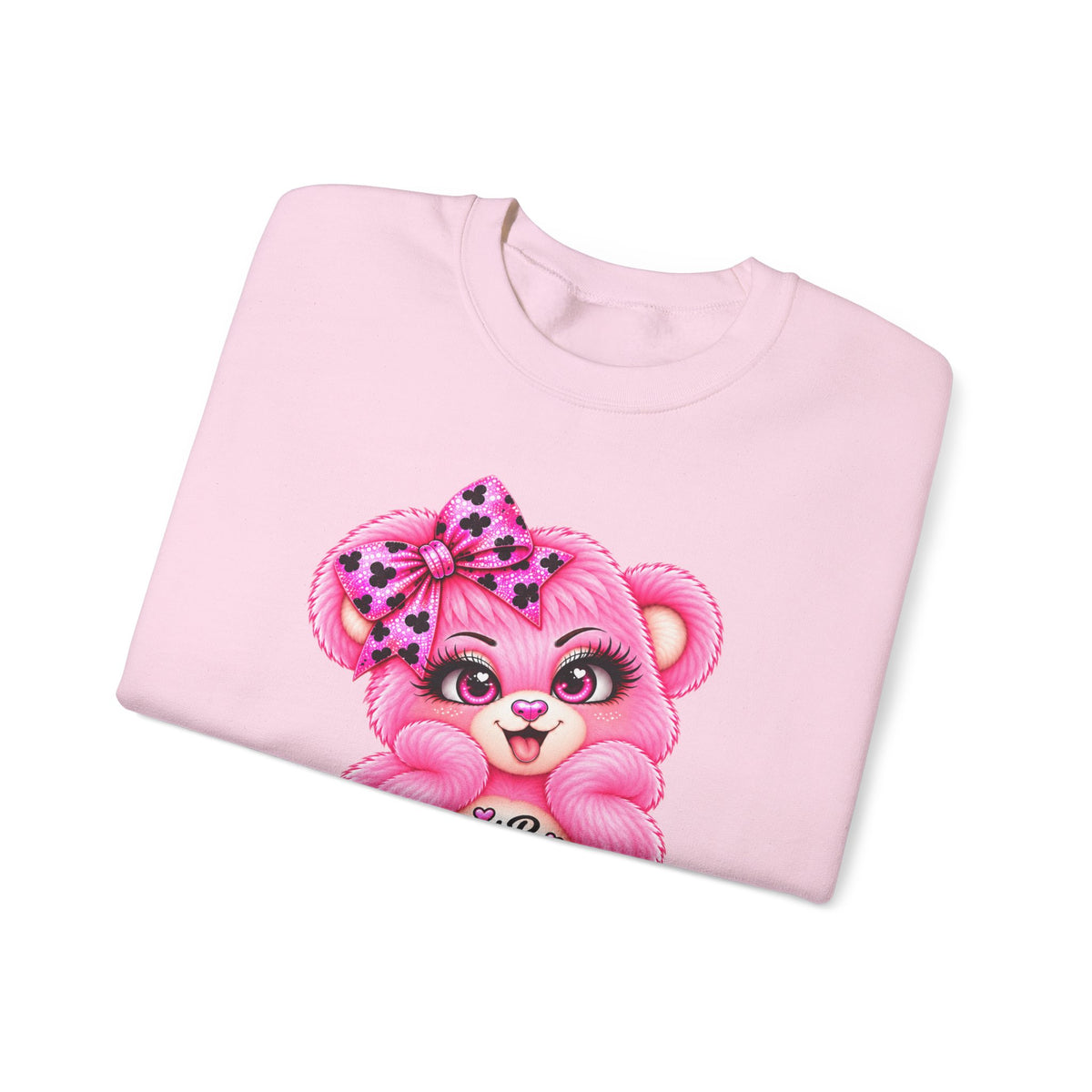 MooStache Sassy Bear Sweatshirt | Twatwaffle Bear