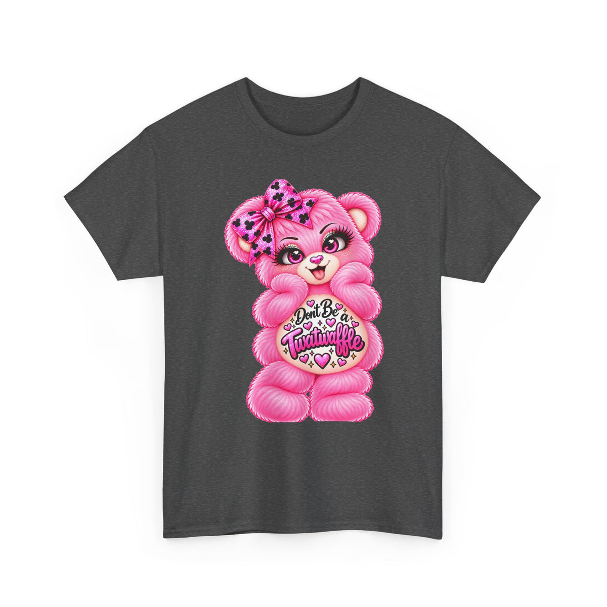 MooStache Sassy Bear Unisex Tee |  Twatwaffle Bear