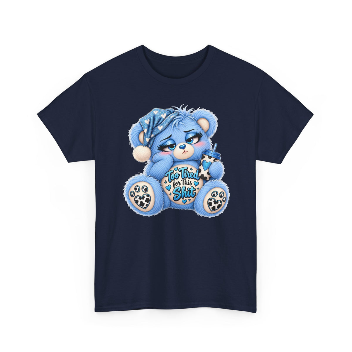 Copy of MooStache Sassy Bear Unisex Tee |  Twatwaffle Bear