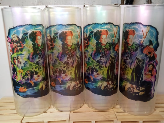Hocus Pocus~ 25oz Iridescent Glass Tumbler