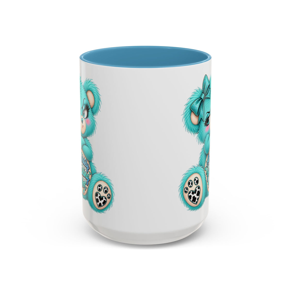MooStache Sassy Bear Mug | Absolutely F*cking Not Bear