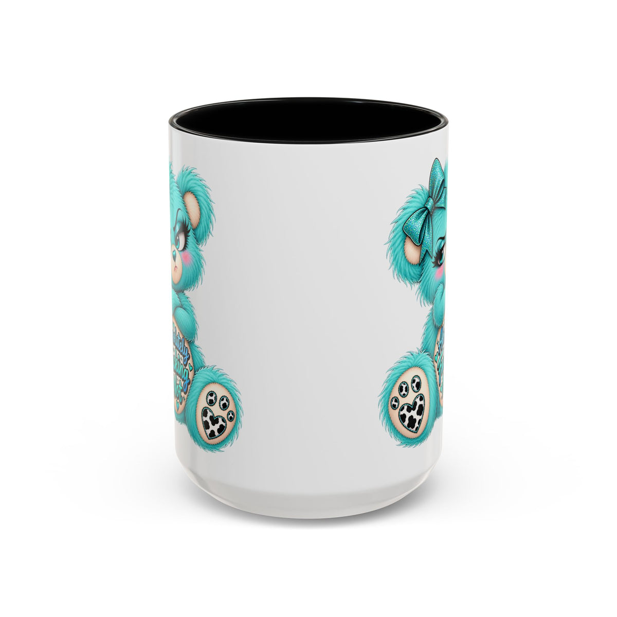 MooStache Sassy Bear Mug | Absolutely F*cking Not Bear