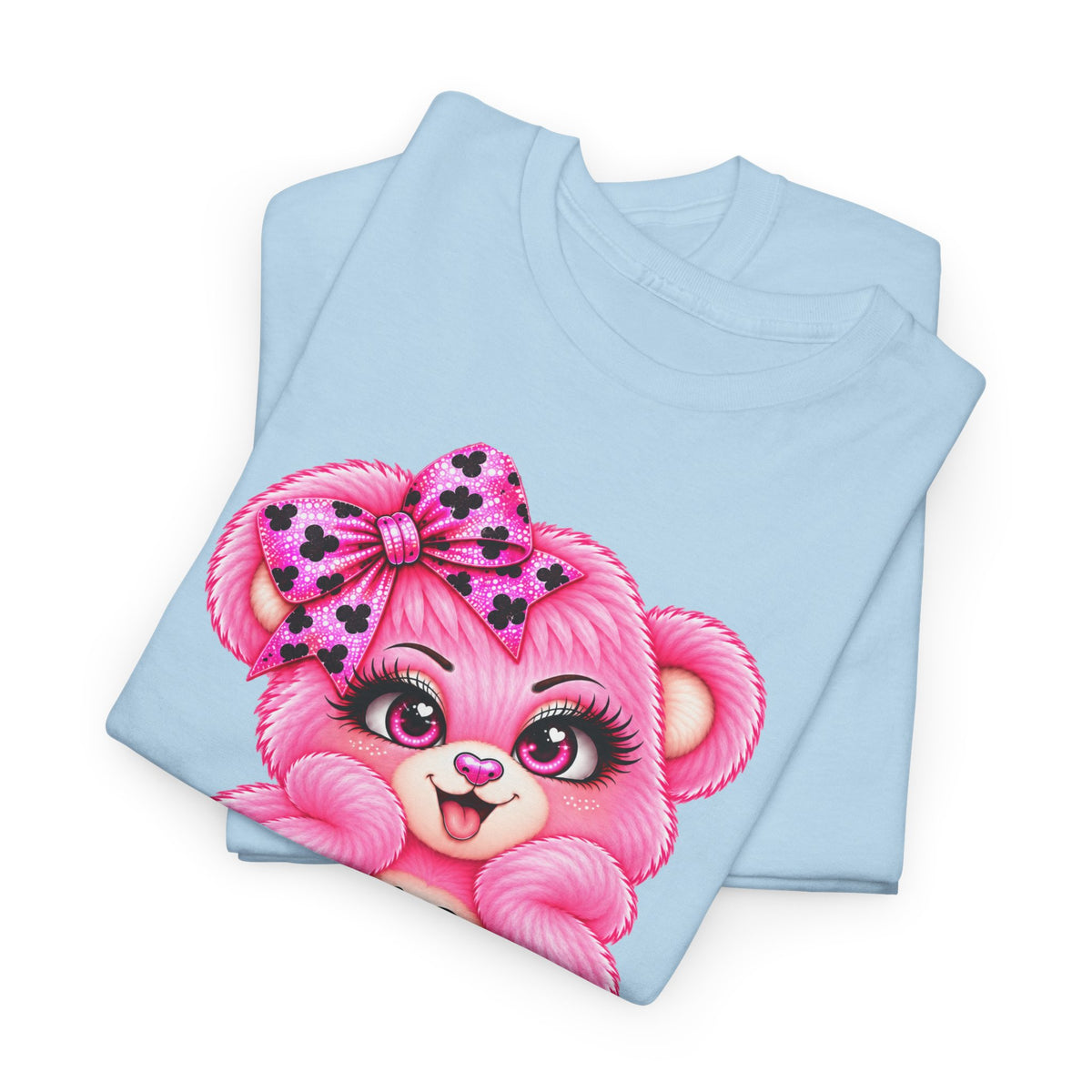 MooStache Sassy Bear Unisex Tee |  Twatwaffle Bear